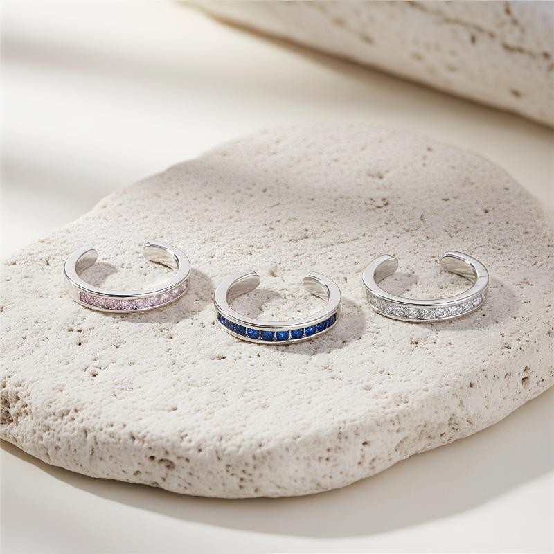 Body Jewelry Rings - 여성용 보헤미안 스타일 구리 발가락 반지,