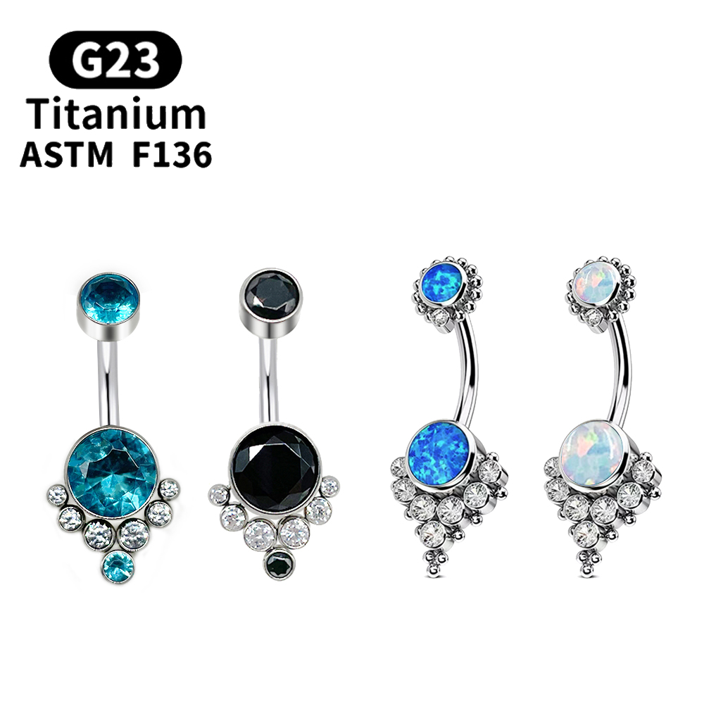 Belly Bar Titanium - G23 티타늄 피어싱 티타늄 등급 임플란트