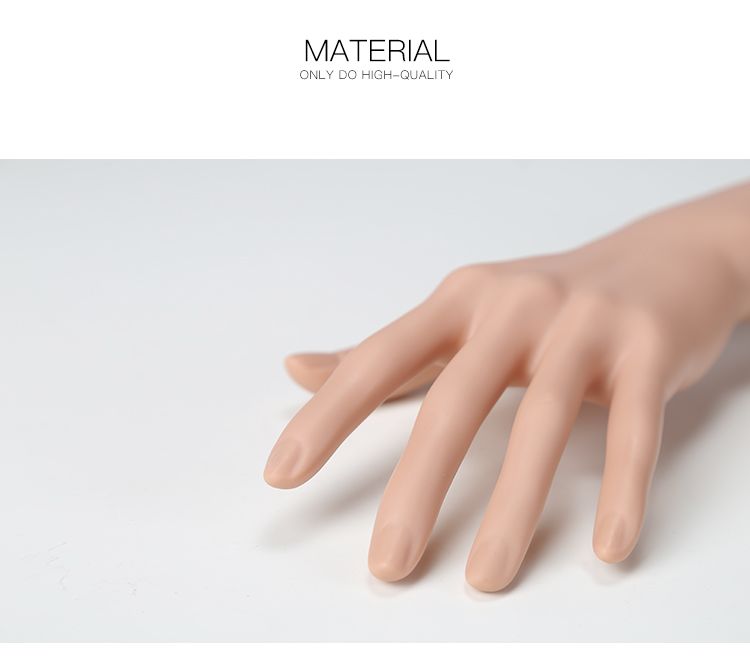 깨지지 않는 여성 마네킹 손, 사실적인 마네킹 손, 반 - Body Jewelry Plus 리뷰 및 가격