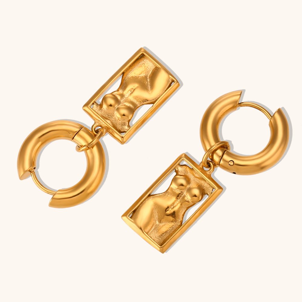 La.Muses 바디 아트 직사각형 스테인레스 스틸 여 - Body Jewelry La 리뷰 및 가격