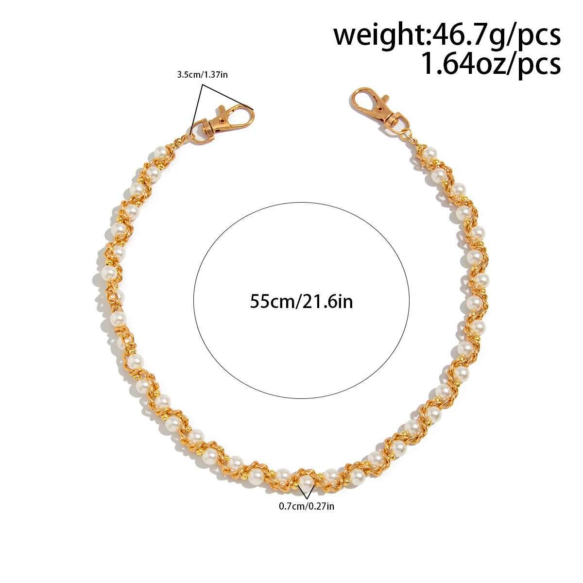 잉마크 펑크 인조 진주 바지 힙스터 팬츠 청바지 키체인 - Body Jewelry Rings 리뷰 및 가격