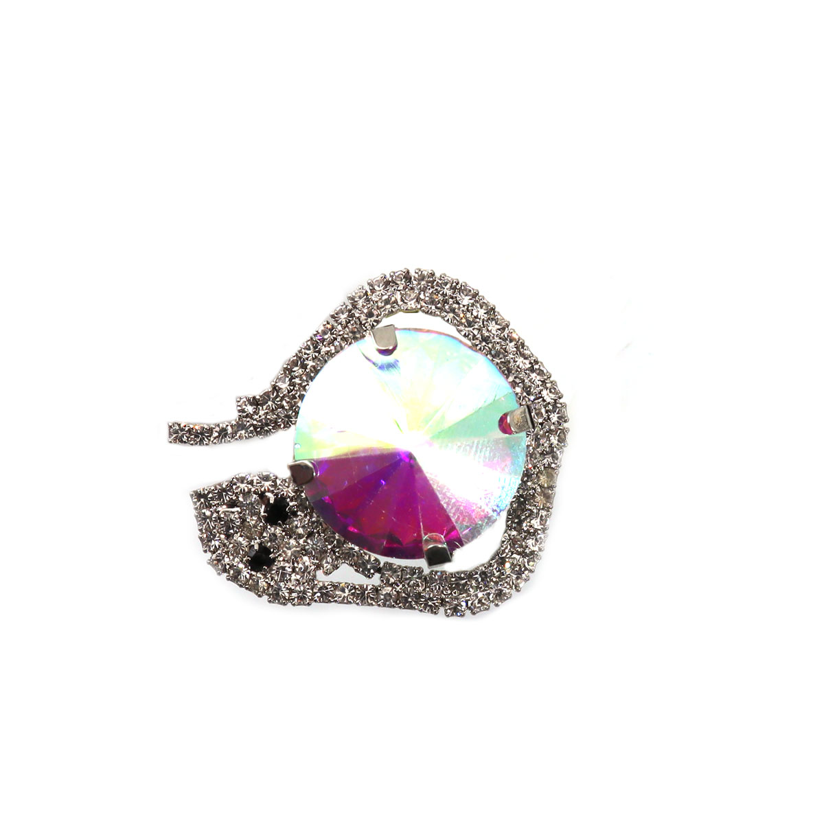 라인스톤 인레이가 있는 패셔너블하고 절묘한 뱀 모양의  - Body Jewelry Rings 리뷰 및 가격