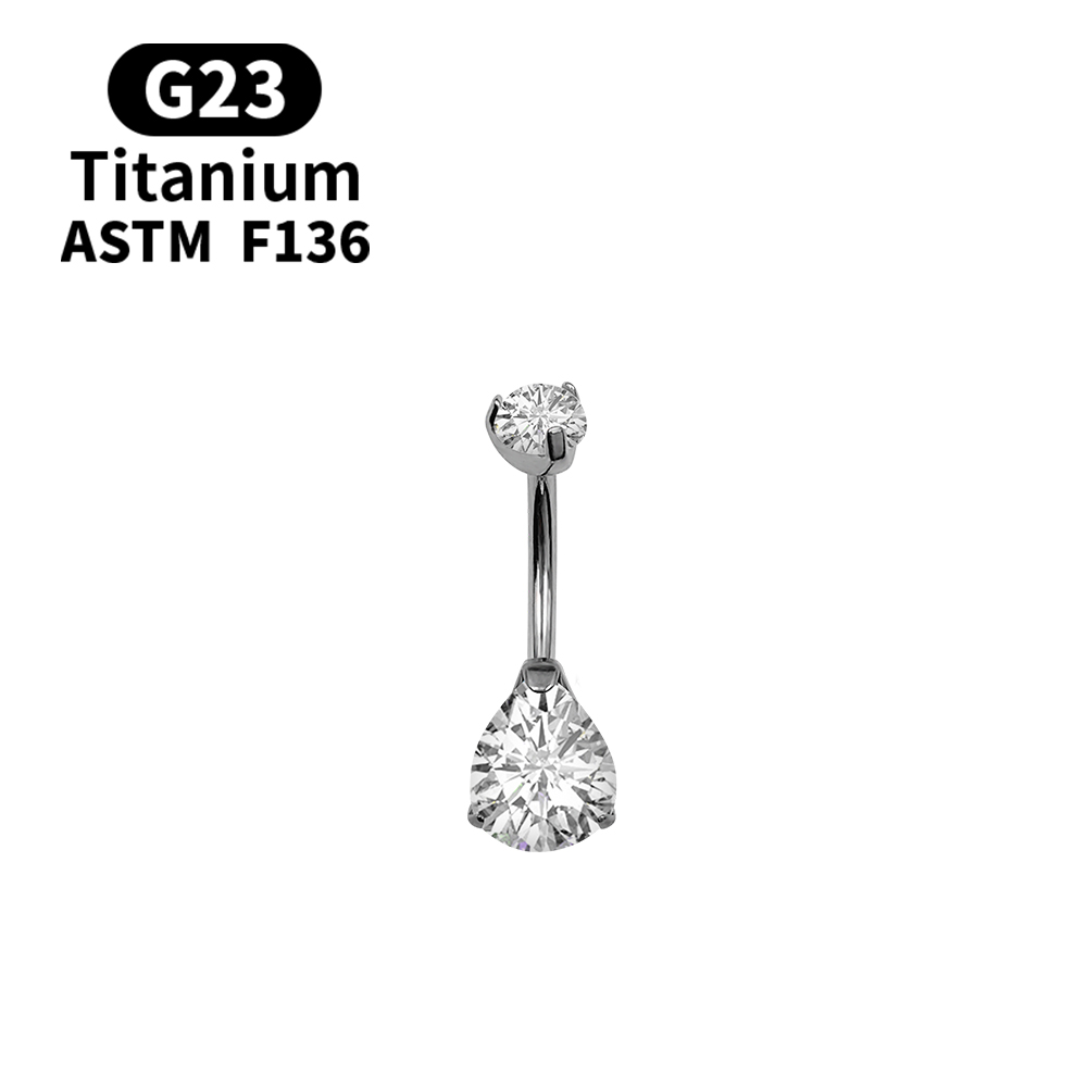 14G 배꼽 피어싱 링, 환상적인 드롭 오팔 G23 티 - Belly Bar Titanium 리뷰 및 가격