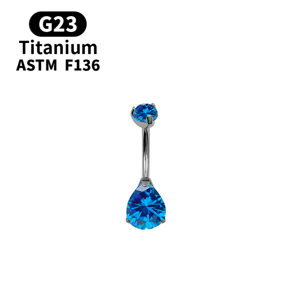 14G 배꼽 피어싱 링, 환상적인 드롭 오팔 G23 티 - Belly Bar Titanium 리뷰 및 가격