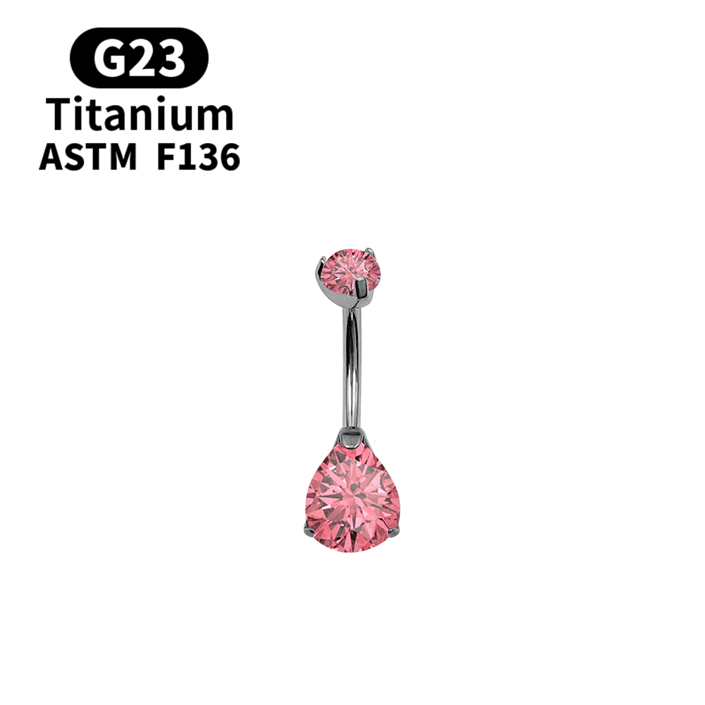 14G 배꼽 피어싱 링, 환상적인 드롭 오팔 G23 티 - Belly Bar Titanium 리뷰 및 가격