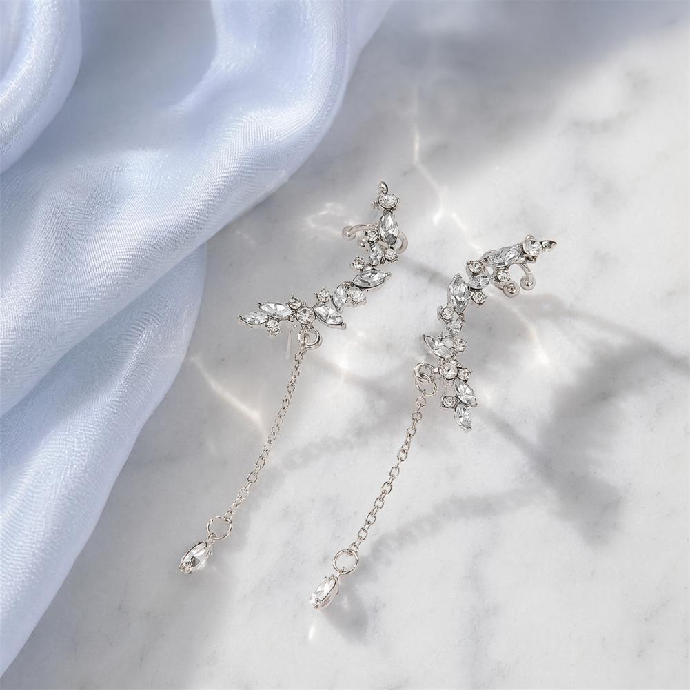 긴 태슬 귀걸이 다이아몬드 꽃 클러스터 귀걸이 보헤미안 - Cluster Stud Ear 리뷰 및 가격