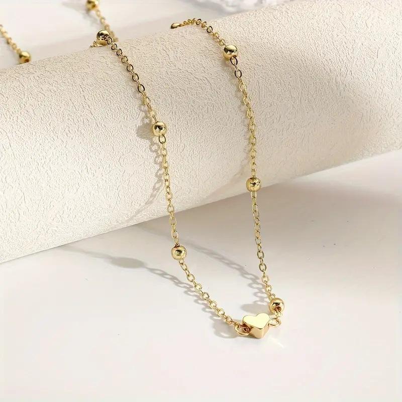 [HS][LA]1Pc 여자 심플 하트 비즈 배꼽 체인  - Body Jewelry La 리뷰 및 가격
