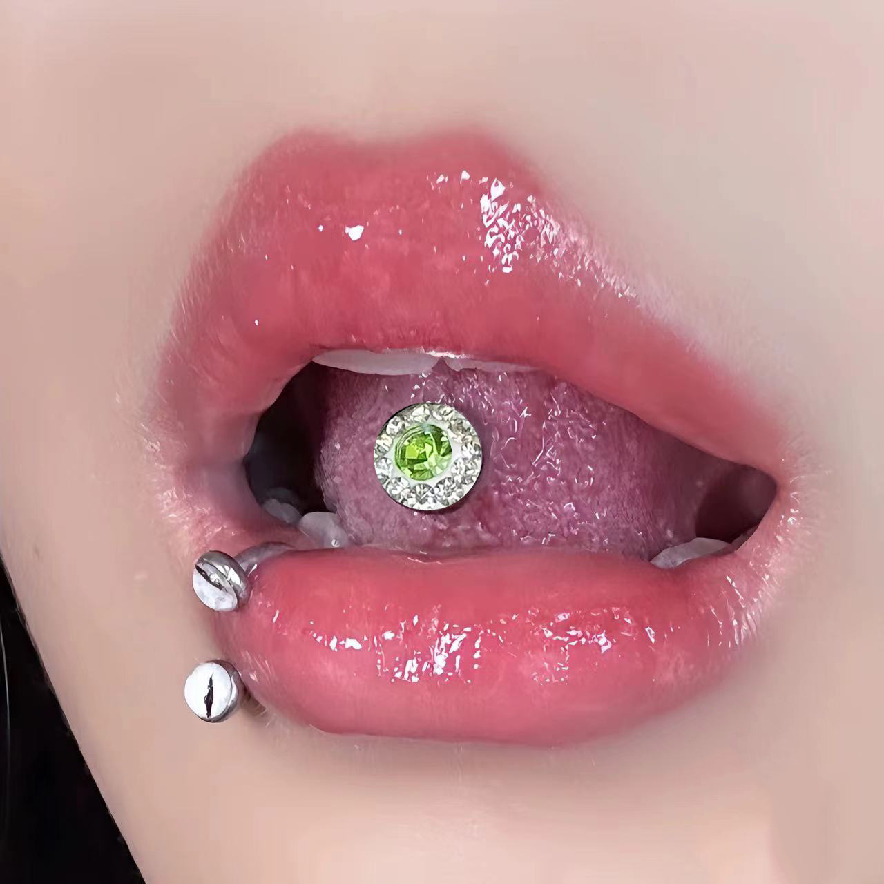 트렌디한 라운드형 점토 피어싱 혀 링, 바벨과 라브렛  - Body Jewelry Plus 리뷰 및 가격