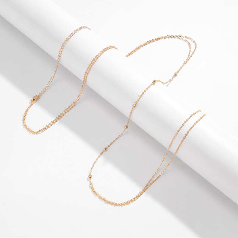 심플한 크로스 체스트 브레스트 벨리 바디 체인 목걸이  - Body Chain Jewelry 리뷰 및 가격