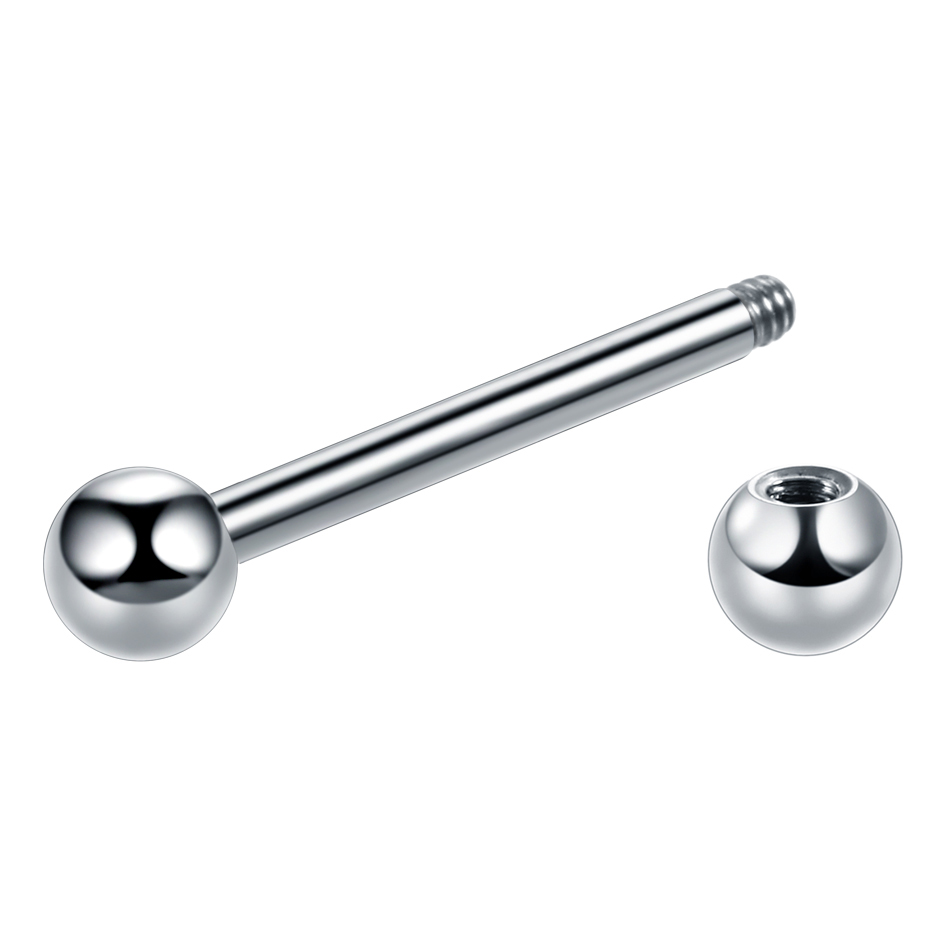 1PC 14G 16G 티타늄 산업용 헬릭스 피어싱 혀  - Body Jewelry Industrial 리뷰 및 가격