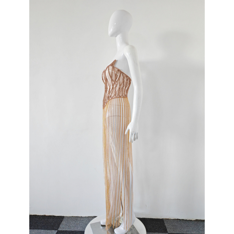여성 바디 주얼리 체인 속이 빈 클럽 파티 드레스 비키 - Body Jewelry For Backless Dress 리뷰 및 가격